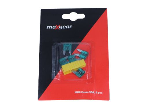 89-0003 Bezpiecznik Płytkowy Mini 30A Kpl 5Szt Maxgear