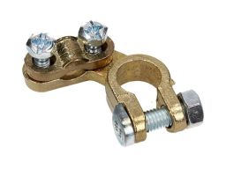 K017 Klema Akumulatora Normal - (Mosiądz) (K0 Maxgear