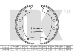2740768 Szczęki Ham. Ręcz. Landrover Freelander Nk