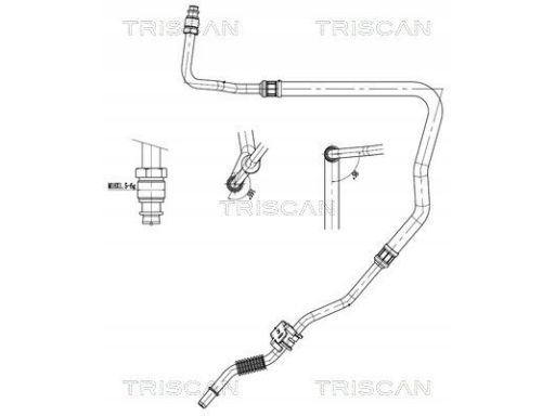8516 28016 Przewód Wspomagania Citroen Jumper 06- P Triscan
