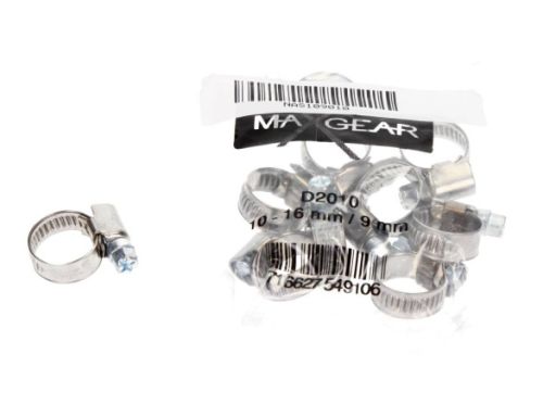 84-0002 Opaska Zaciskowa 10-16/9 W2 Ślimakowa Maxgear