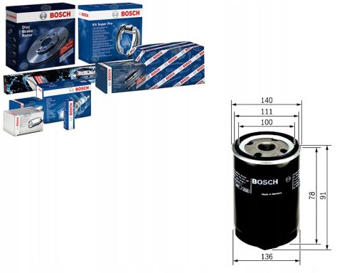 0 451 103 368 Filtr Oleju 0 451 103 368 Bosch