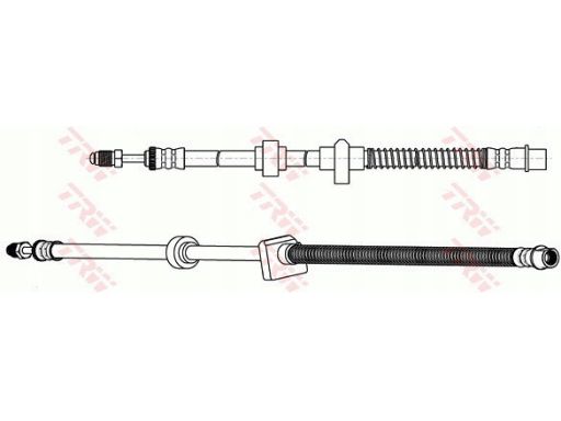 Phb420 Przewód Hamulcowy Elastyczny Phb420 Trw