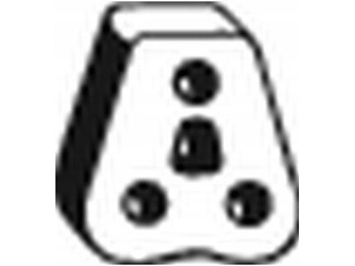 Wieszak Tłumika 255-044