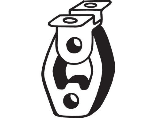 Wieszak Tłumika 255-183