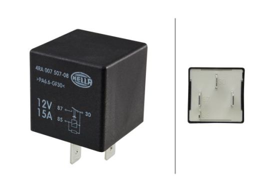 4Ra 007 507-081 Przekaźnik Prądu Pracy 4Ra007 507-081 Hella