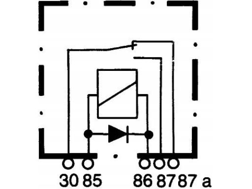 4Rd 007 903-021 Przekaźnik Prądu Pracy 4Rd007 903-021 Hella