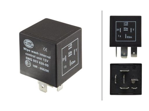 5Wg 003 620-091 Przekaźnik Przerywaczy Pracy Wycieraczek 5Wg003 620-09