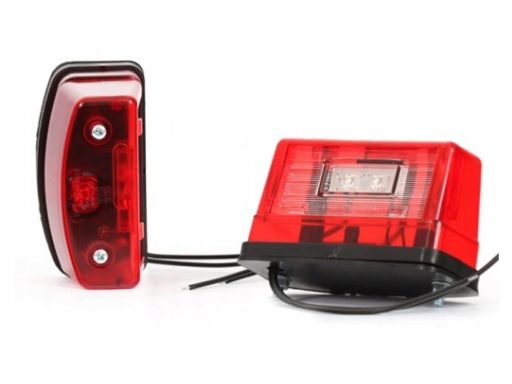 247 Lampa Oświetlenia Tablicy Rejestracyjnej 247 W55 Waś