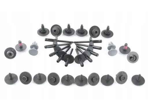 Kpl Zestaw Montażowy Zderzaka BMW X3 F25 X4 F26 51112457471