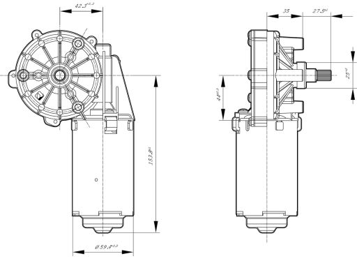 0 986 337 209 Silnik Wycieraczek 0 986 337 209 Bosch
