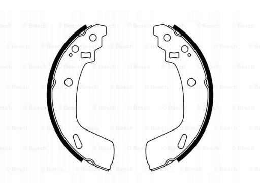 0 986 487 775 Szczęki Hamulcowe Kpl. Bosch