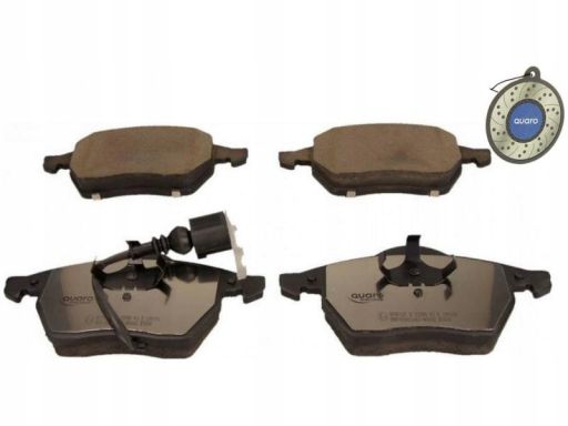 Qp5013C Klocki Ham. Vw P. A3/Golf 4/Tt/Octavia/L Quaro