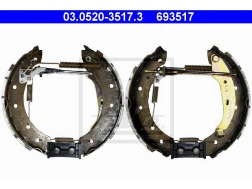 03.0520-3517.3 Szczęki Hamulcowe Kpl. Ate