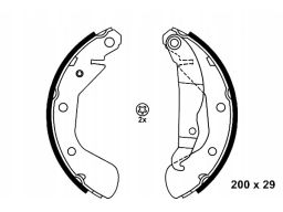 03.0137-0395.2 Szczęki Hamulcowe Kpl. Ate