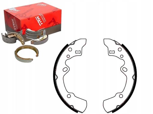 Gs8520 Szczęki Hamulcowe Kpl. Trw