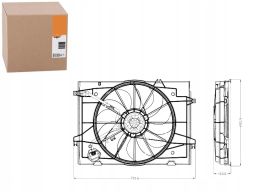 47285 Wentylator Chłodnicy Silnika Nrf