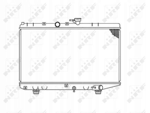 53828 Chłodnica Silnika Nrf