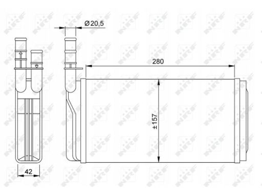 58931 Nagrzewnica Nrf