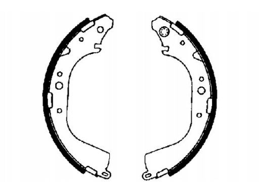 Szczęki Hamulcowe Kpl. 91041500