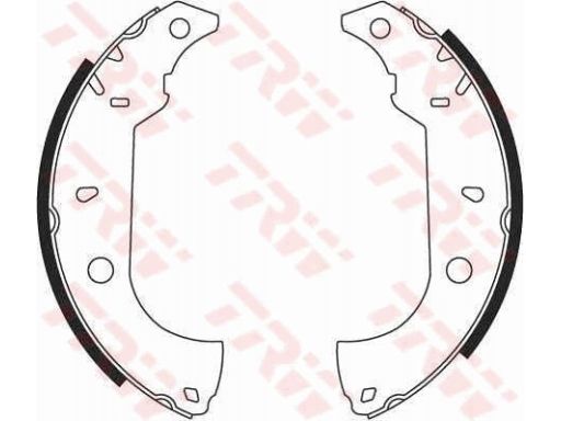 Szczęki Hamulcowe Kpl. Gs8614