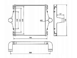 Chłodnica Powietrza Dolotowego 309058