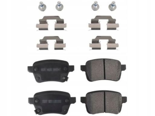 Fe16903 Klocek Hamulcowy Kpl. Tył , Pasuje Do: Fiat 500L, Tipo, Opel A