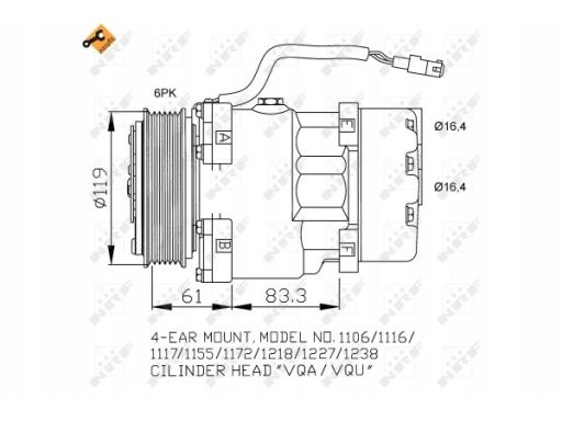Kompresor Klimatyzacji 32040