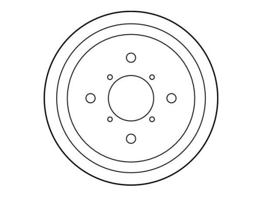 Db4270 Bęben Hamulcowy Trw