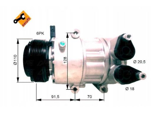 Kompresor Klimatyzacji 32812