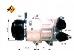 Kompresor Klimatyzacji 32812