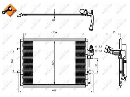 Skraplacz Klimatyzacji 350207