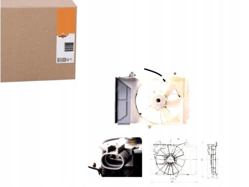 Wentylator Chłodnicy Silnika 47697