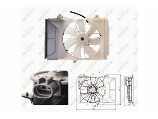 Wentylator Chłodnicy Silnika 47697