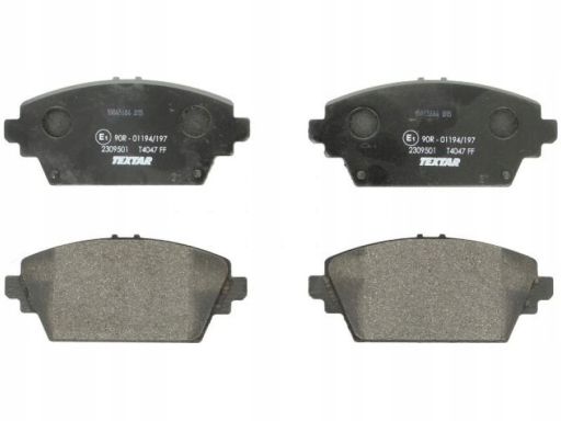 2309501 Klocek Hamulcowy Kpl. Textar