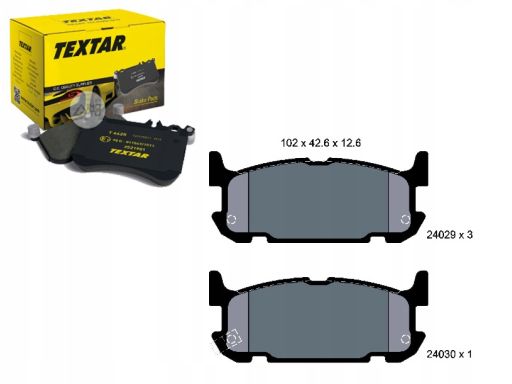 2402901 Klocek Hamulcowy Kpl. Textar