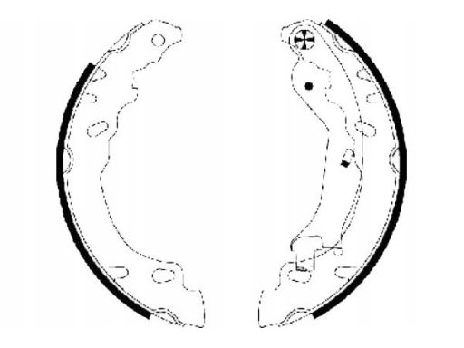 91064600 Szczęki Hamulcowe Kpl. Textar