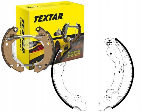 91064600 Szczęki Hamulcowe Kpl. Textar