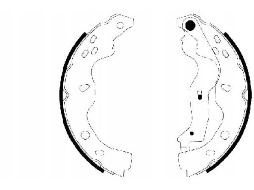 91067500 Szczęki Hamulcowe Kpl. Textar