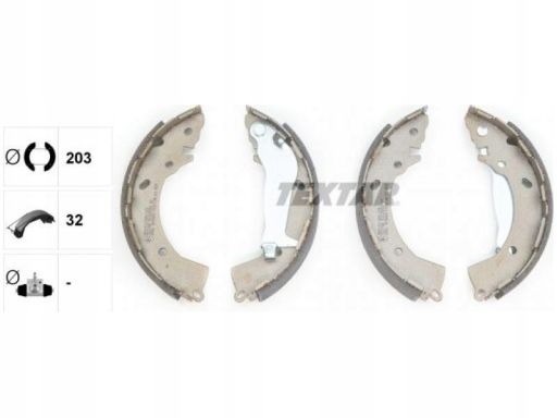 91072600 Szczęki Hamulcowe Kpl. Textar