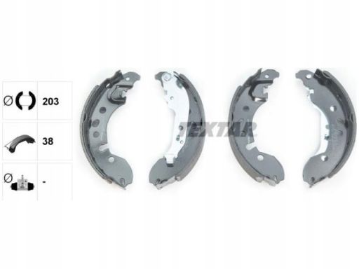 91080700 Szczęki Hamulcowe Kpl. Textar