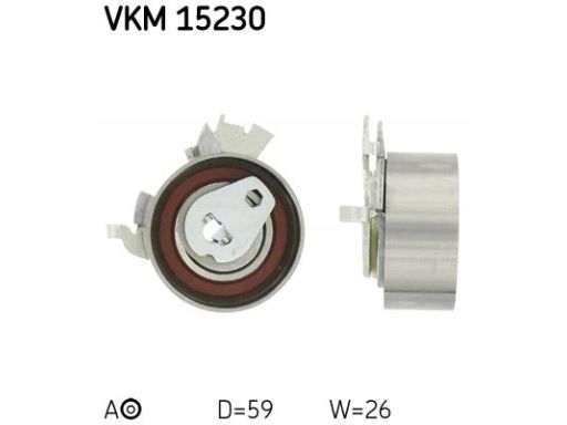 Vkm 15230 Rolka Napinająca Paska Rozrządu Skf