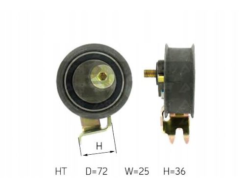 Vkm 11116 Rolka Napinająca Paska Rozrządu Vkm 11116 Skf