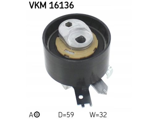Vkm 16136 Rolka Napinająca Paska Rozrządu Vkm 16136 Skf