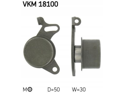 Vkm 18100 Rolka Napinająca Paska Rozrządu Vkm 18100 Skf