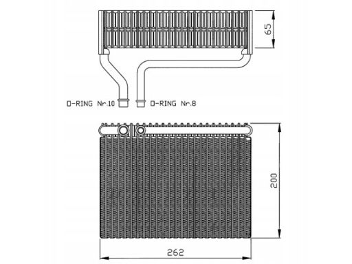 Parownik Klimatyzacji 36099