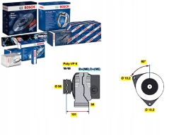 0 986 039 750 Alternator Bosch