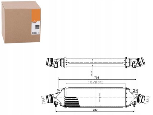 30780 Chłodnica Powietrza Doładowującego Nrf