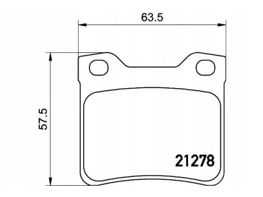 2127803 Klocek Hamulcowy Kpl. Textar