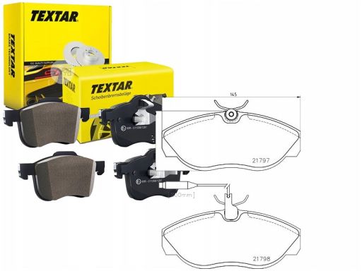 2179701 Klocek Hamulcowy Kpl. Textar